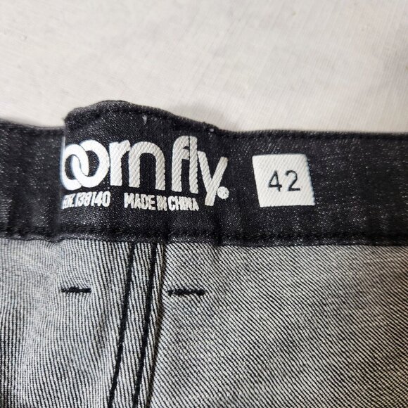 Born Fly Mens Size 42 Shorts Black Denim  Stretch NWT ---15 - Picture 8 of 11